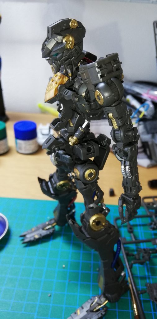 内部フレーム
パイプとか接続部分の細かい塗装をしてみた