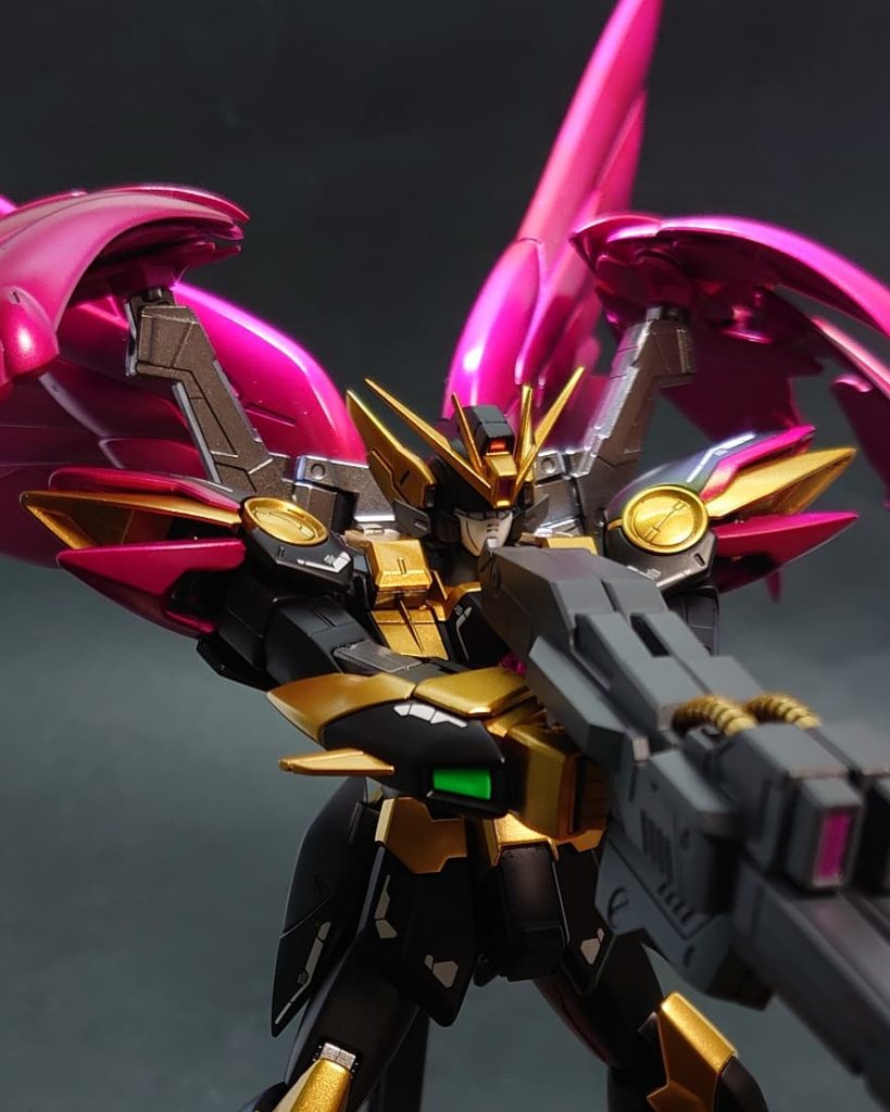 ツインバスターライフル構え