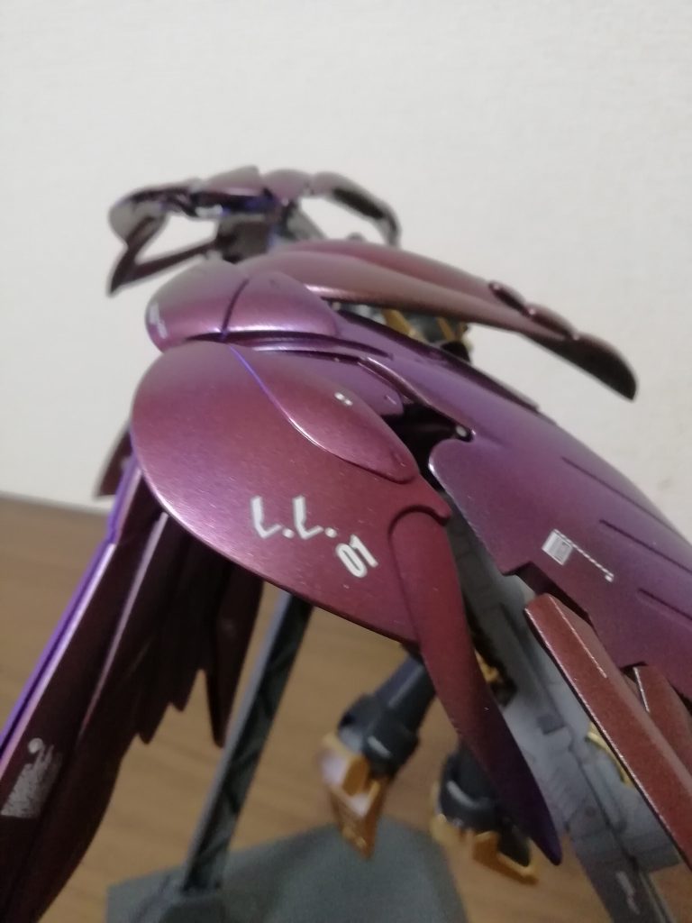 エルツー入れました
ヒイロのゼロが00として01
ウイングゼロの01番とは訳わからんですね