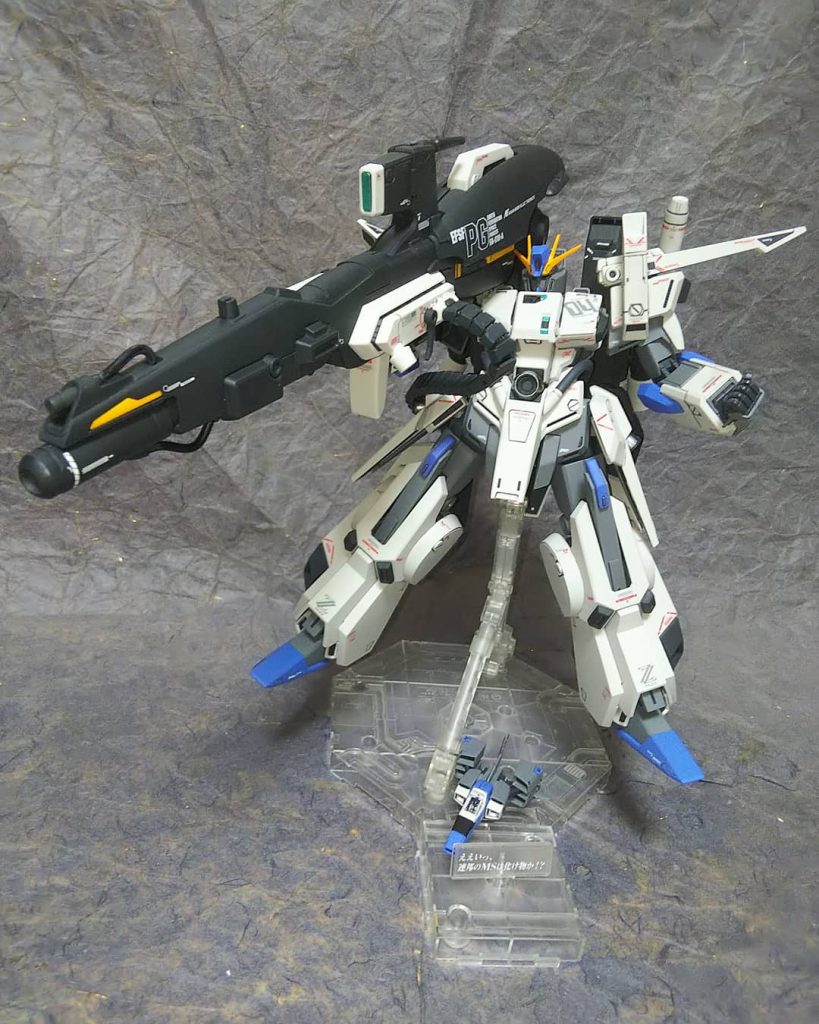 ハイメガカノン射撃姿勢