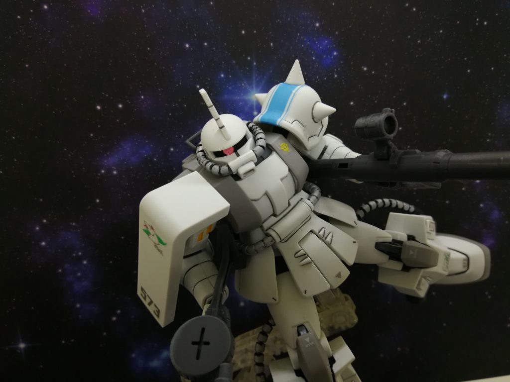 シン・マツナガ専用ザクⅡ–5枚目/制作者：たっくん