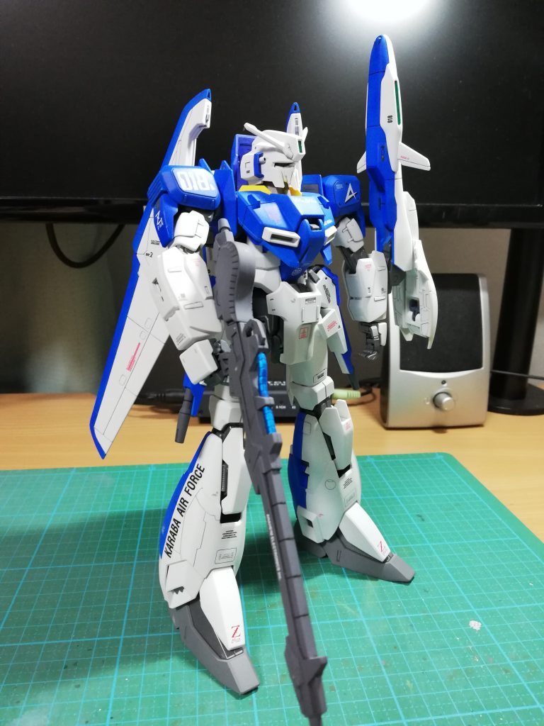 MG  ゼータプラス(テスト機カラータイプ)–3枚目/制作者：@大江戸舞