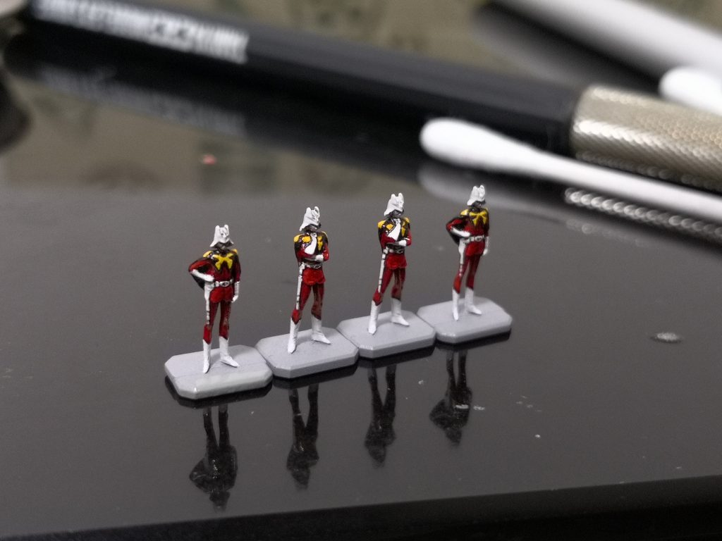 4体のシャア・アズナブル–2枚目/制作者：Ver.k