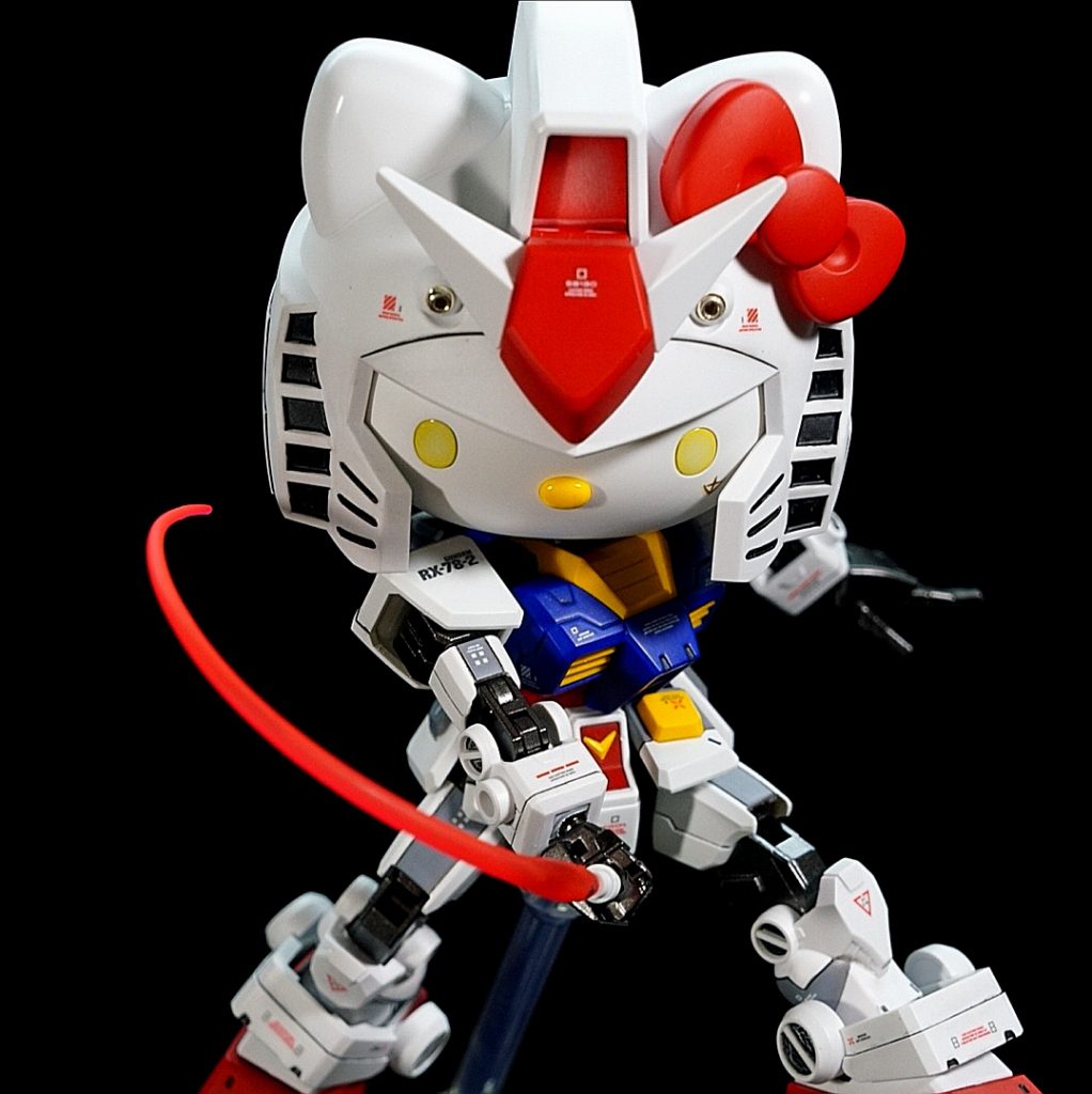 キットそのままもディフォルメ効いてて、なかなかかわいかったのですが、思いきってミキシングしちゃいました。