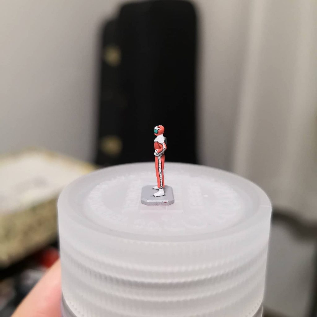 FIRSTガンダムのシャア専用ノーマルスーツに塗装–5枚目/制作者：Ver.k