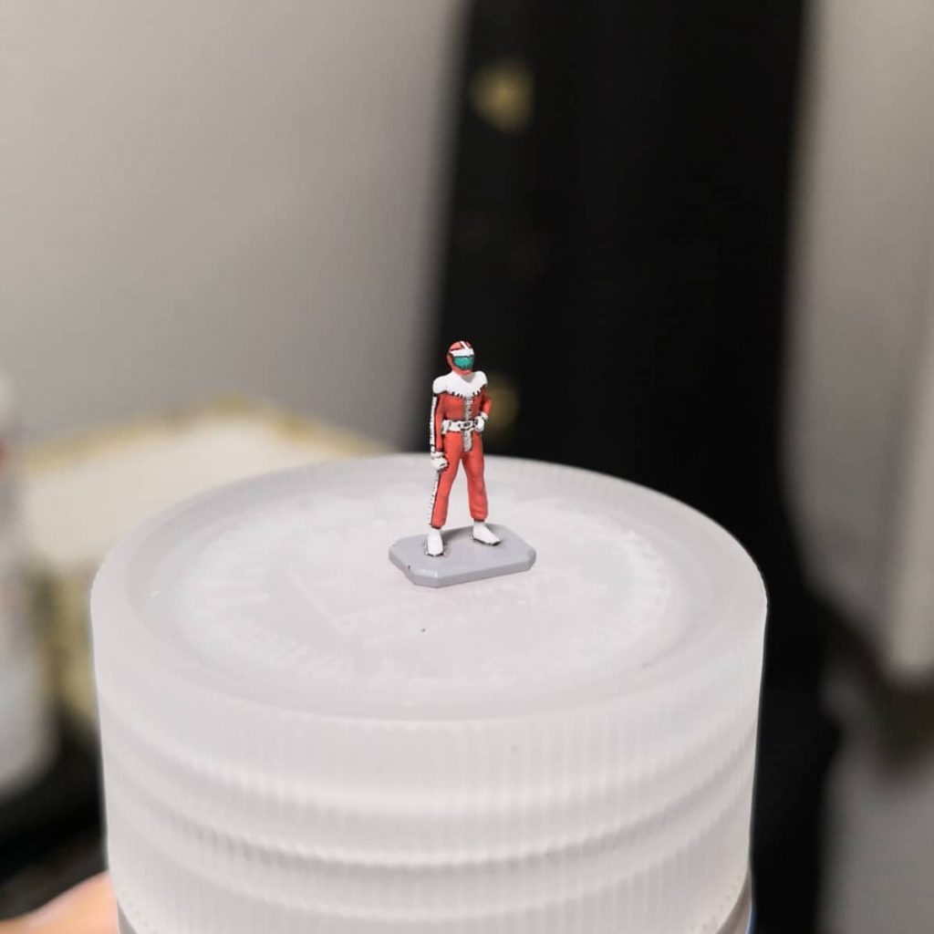 FIRSTガンダムのシャア専用ノーマルスーツに塗装–3枚目/制作者：Ver.k