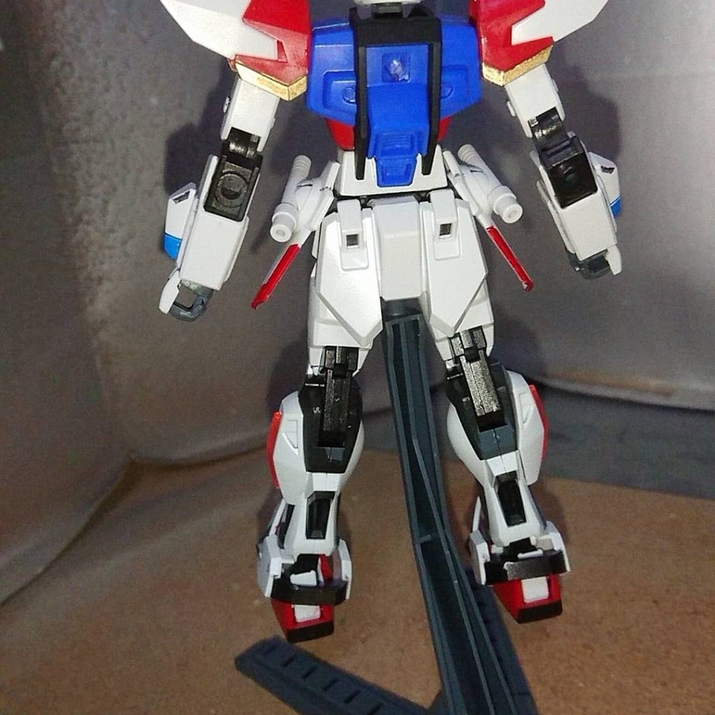 背面かかとも黒で塗ったので下半身はちょっと黒がしつこくなった感じになりました