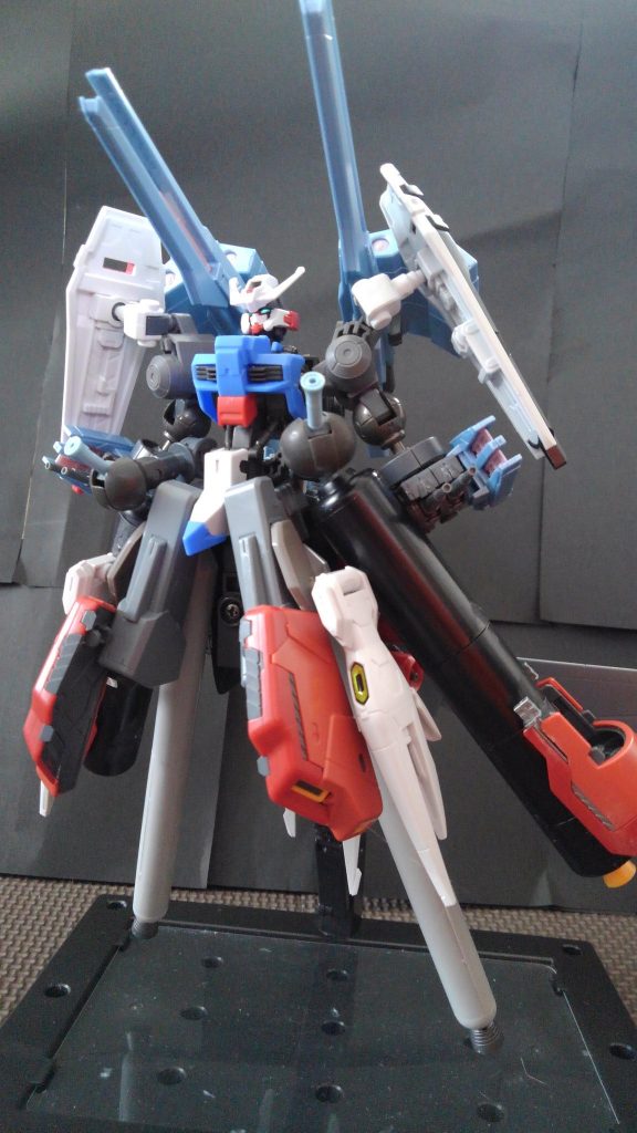 Twitterにも途中のあげてましたがこうしてみるとごつくなった感じでMAらしくて好きですね!