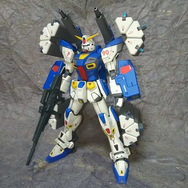 1/100MGガンダムF90Ｂ(bombard)タイプ重爆撃仕様