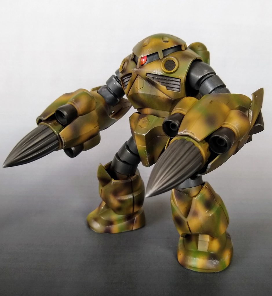 アッグモード
両手のリーマー（ドリル）は、いわゆる旧キットから。