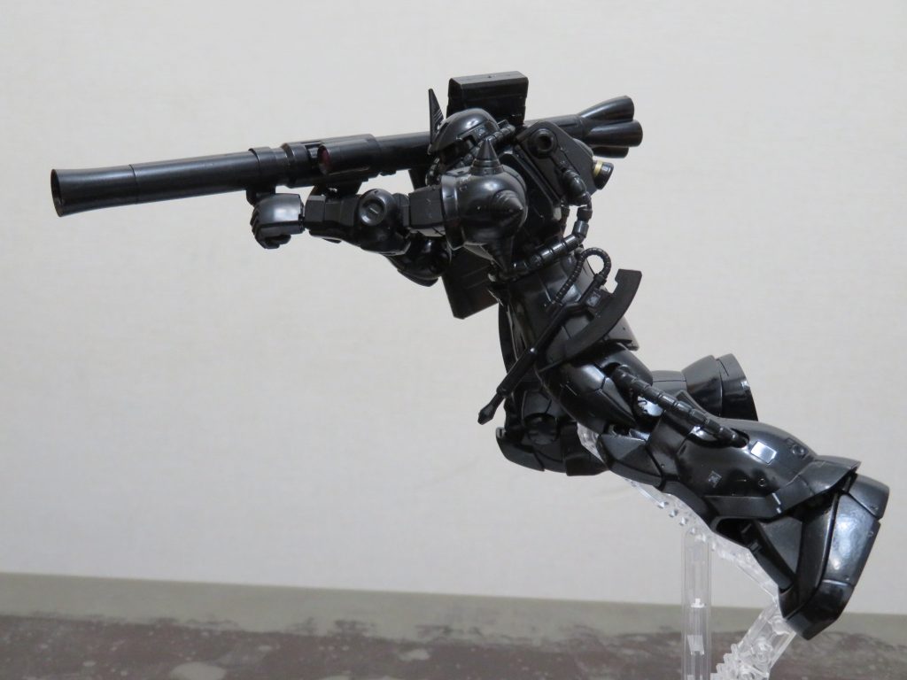 HG_黒髪のシャア専用ザクⅡ　MARO17 × ガンダムコラボキャンペーン限定–4枚目/制作者：S - Works Archive