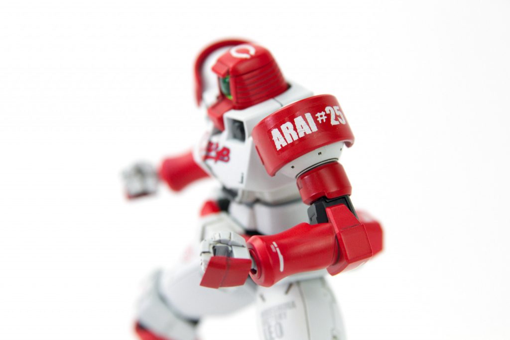 ホワイトデカールはスタンピングリーフ（白）から熱転写です