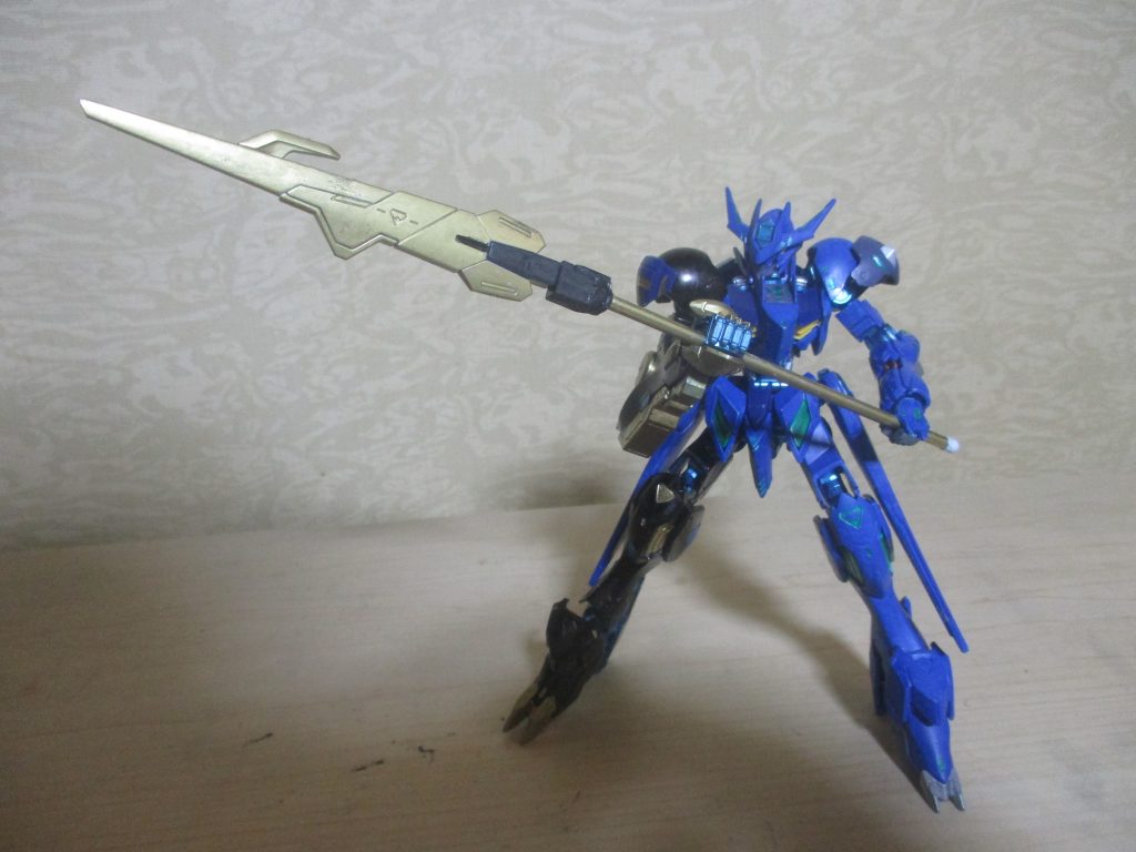 デストロイモード時のメイン武器「龍神丸」
レクスのブレードに、ジャンクパーツの棒を付けた物。ネーミングは、半田清舟の斧「龍神丸」からもらいましたw