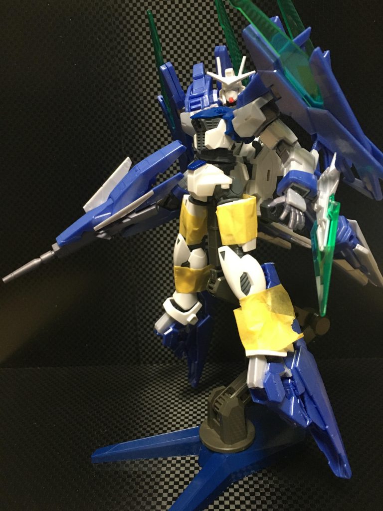 ミキシングの最初期の状態。かなりAGEⅡマグナムSVがそのまま見えておりそこからオリジナルに見せれるように持っていけたと思っております