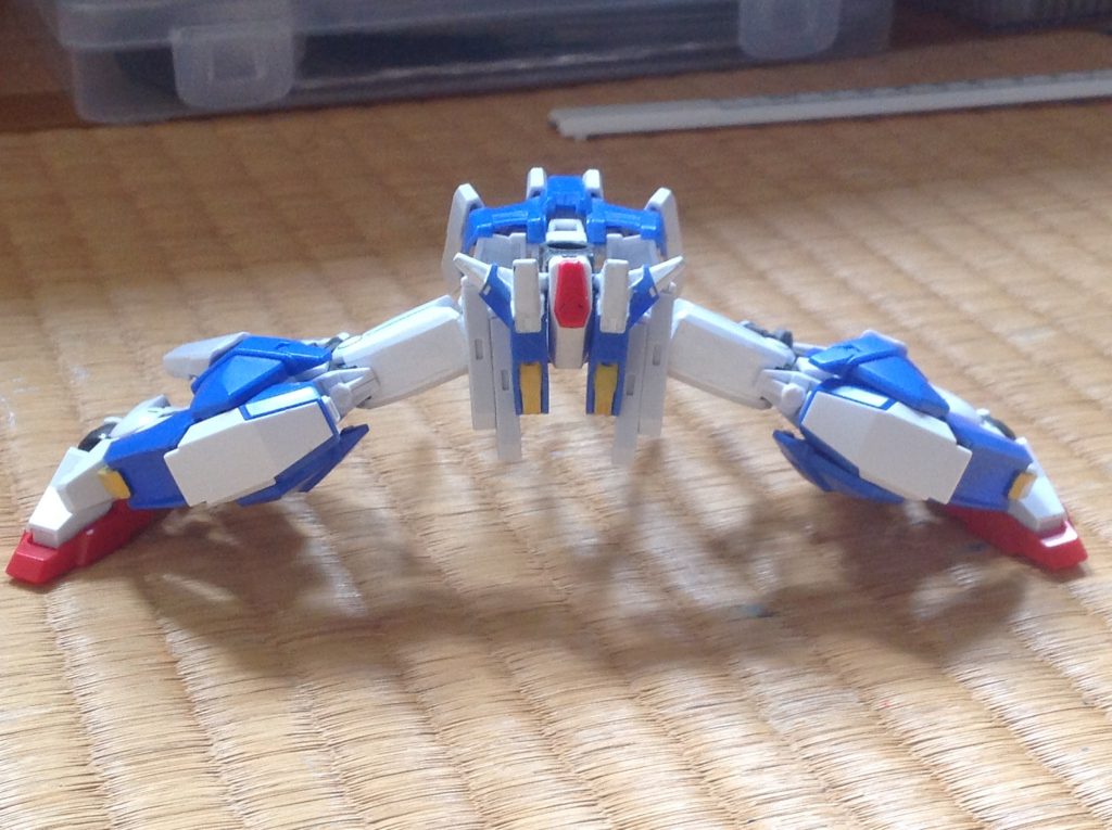 足首にもガンダムフレームを移植
ここまで開脚できるようになりました