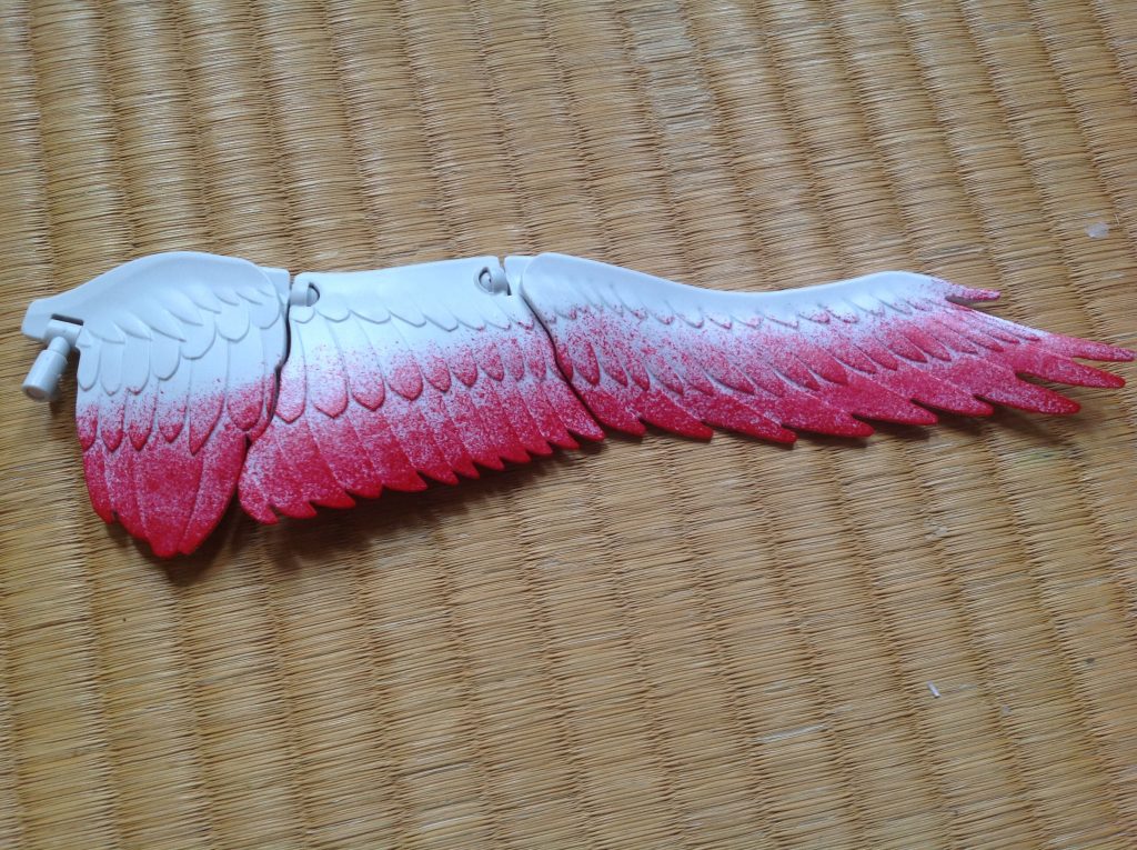 グラデ塗装の練習をしました