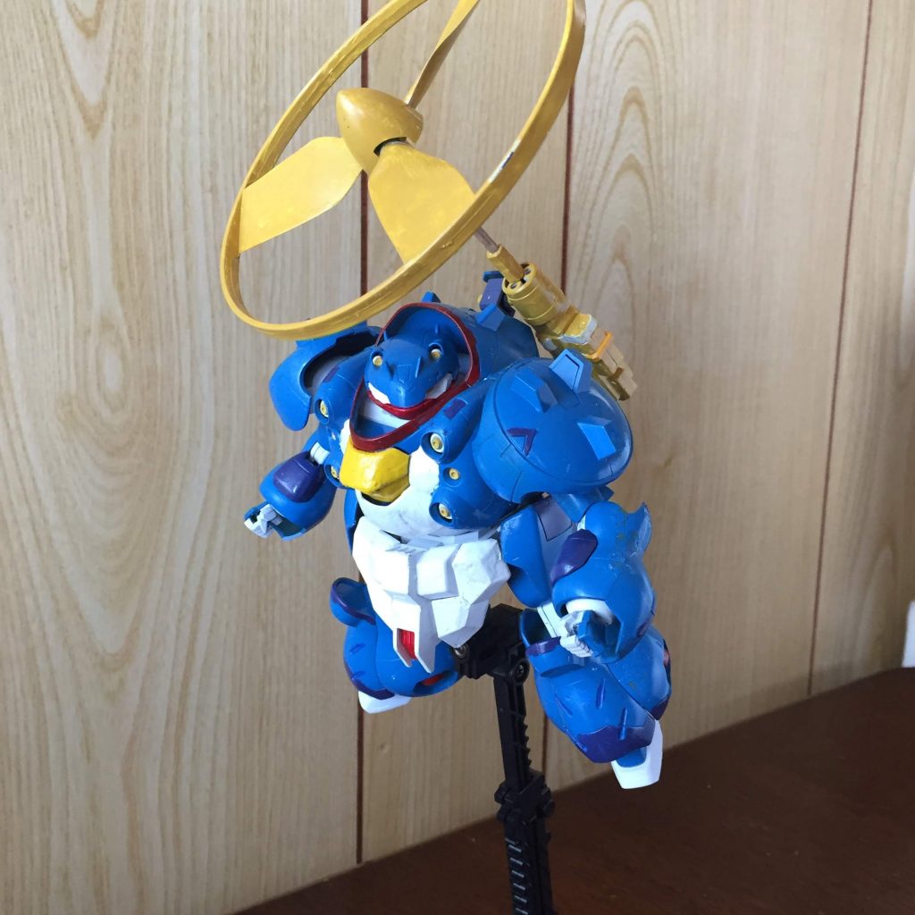 飛行ユニット バンブーヘリ装備だぞ！