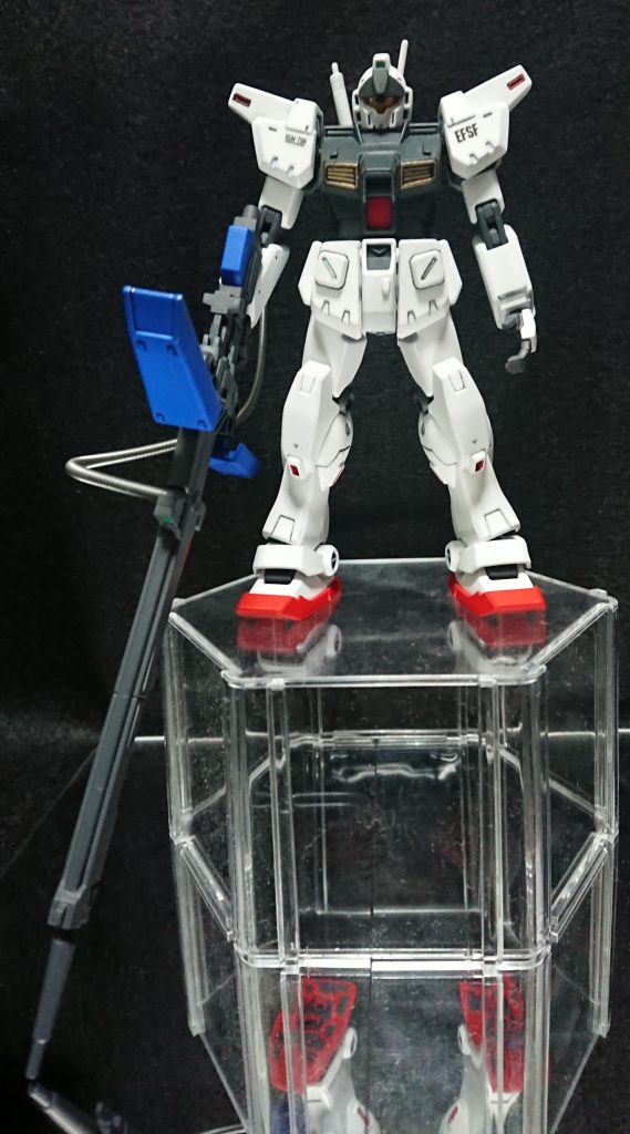 ロングライフル。
ライトニングガンダムのロングバレルを中心にジャンクパーツでスクラッチしました。