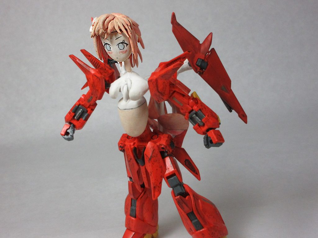 モデル御坂美琴。
眼の色や髪型なんかは
立体物の都合や大きさの関係で少し変えてます。