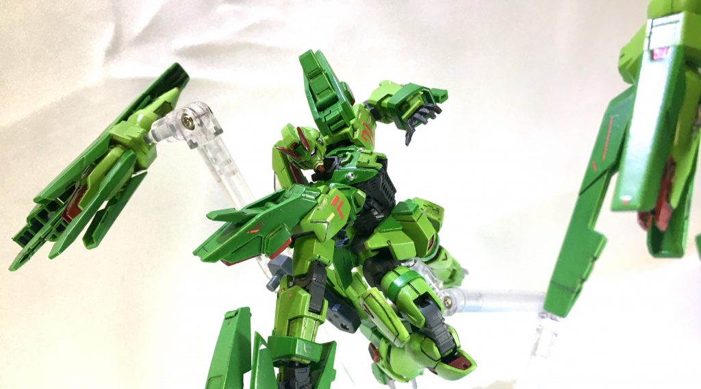 フェイスオープン
F91のフェイスオープンも別パーツで作成してある