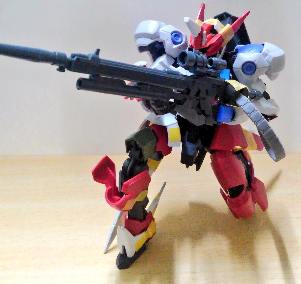 ポージング確認中