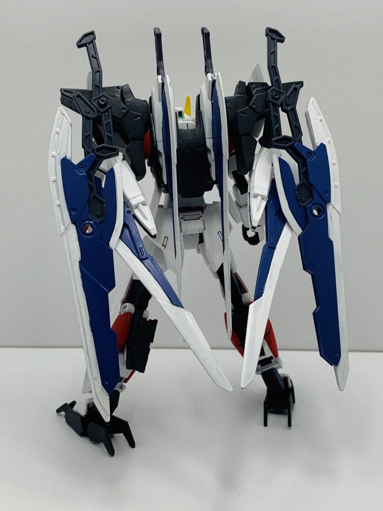 背面
バックパックはマーズフォーウェポンズを二つ組み合わせ、少し加工して作成しました。下の方に詳細を載せときます!