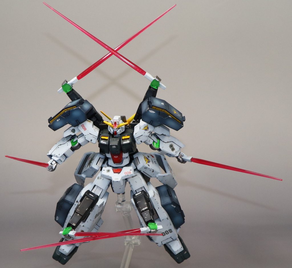 今回同時出品中のセラヴィーガンダムGNHW/Bとセットで、いわゆる『阿修羅セラヴィー』が可能となります。