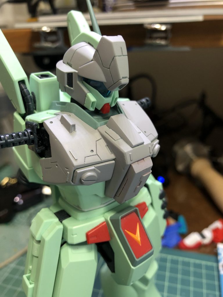 胸の部分とぶんどし部分は自分好みに改修