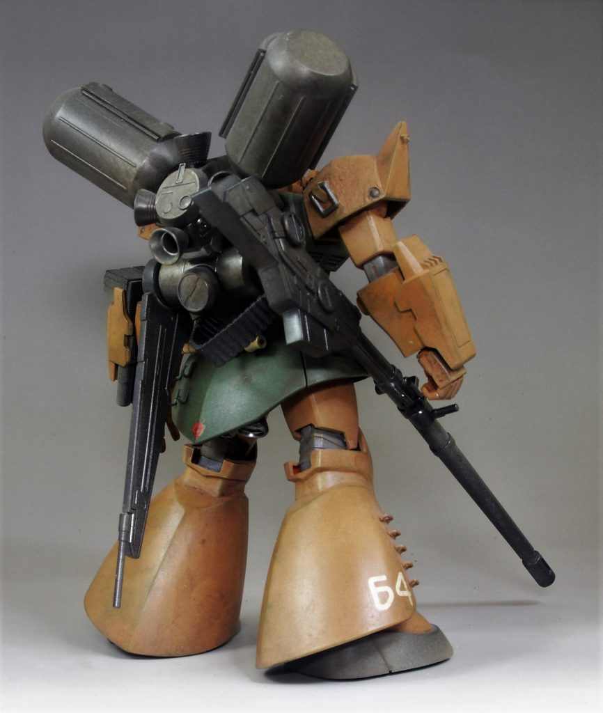 ゲルググ砲撃戦仕様–5枚目/制作者：moubook