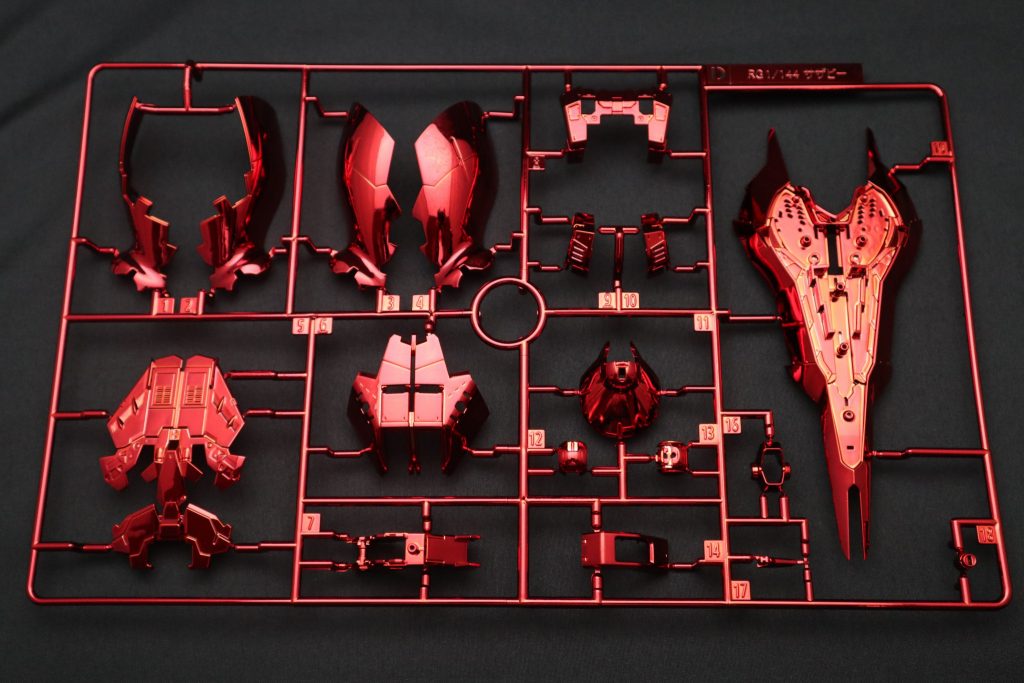 ランナー色 レッドメッキ