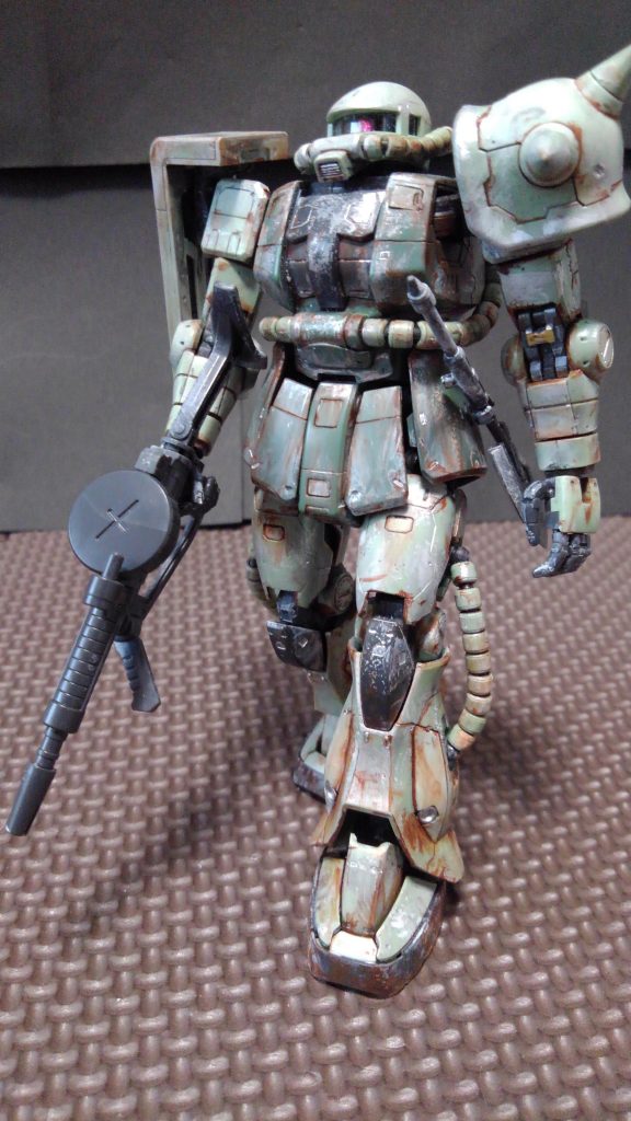 僕はザクを信じています!僕の命を懸ける兵器ですから…
宇宙で一番大切な機体ですから…
(そんなセリフ言ってみたいな…)