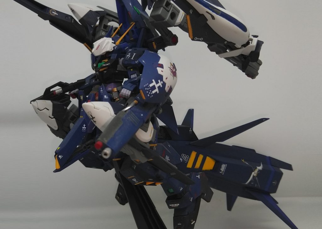 と言うことでコアコンに出場したコアウーンドウォートガンダムに、名付けてコアウーンドウォートガンダム・ラー・クルーザー巡航形態  名前長っ