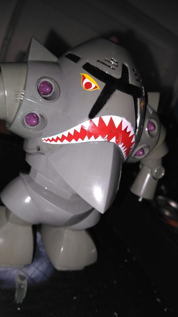 デカール貼りと修正