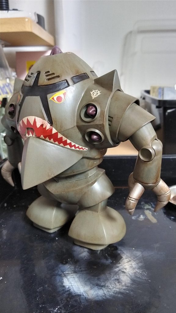 油彩ウォッシング