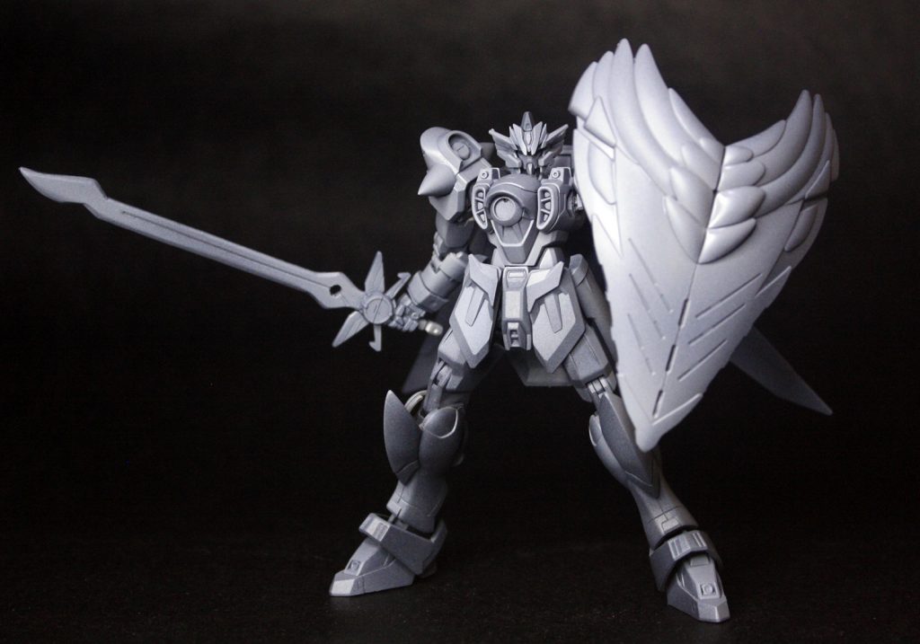 翼の騎士ゼロ–3枚目/制作者：Moki Plamo