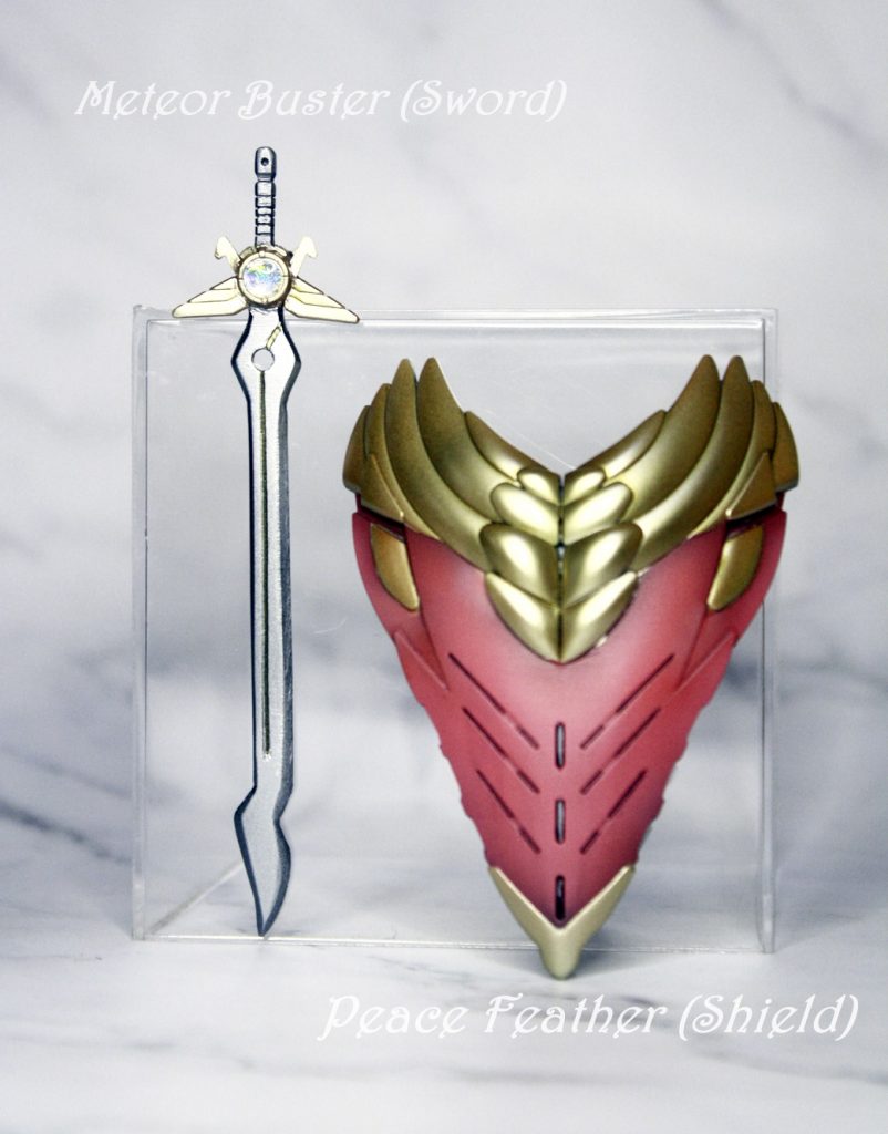 翼の騎士ゼロ–5枚目/制作者：Moki Plamo