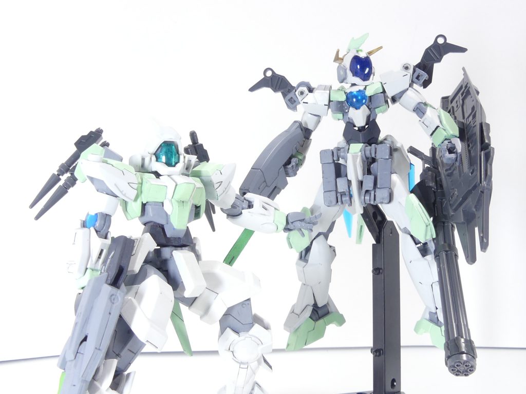 さらにニードル先端を3ミリ軸で付けてみたり・・・【次回予告予定】システムウェポンキット006。