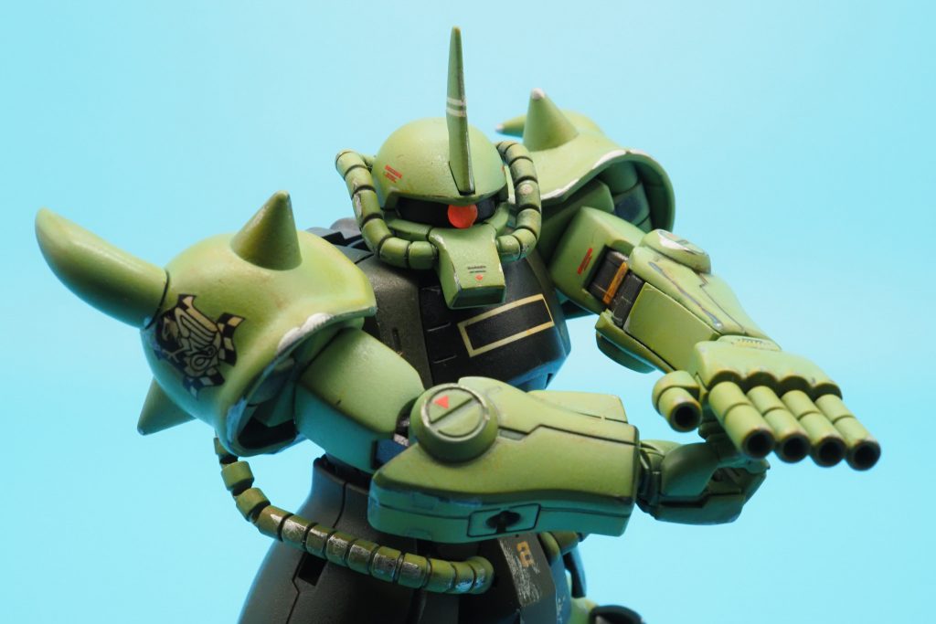 Ms 07 グフ ジオン本国防衛隊所属機 でじさんのガンプラ作品 Gunsta ガンスタ