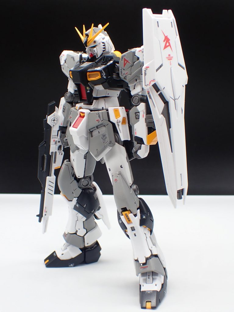 ＲＧνガンダム　全塗装–3枚目/制作者：ヤマサン