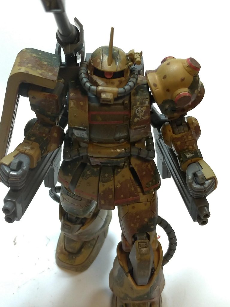 と、いうわけでザクハーフキャノンです。
今回はドイツ戦車を意識して作りました。