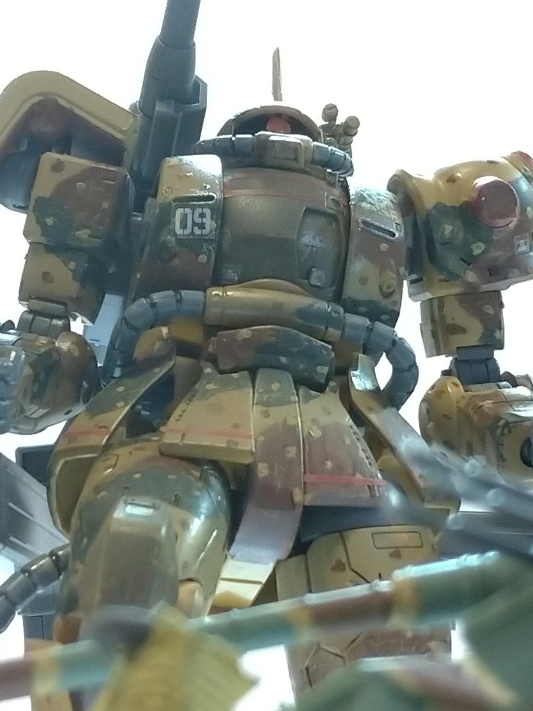 最後に
突然MSに遭遇した連邦軍歩兵の目線