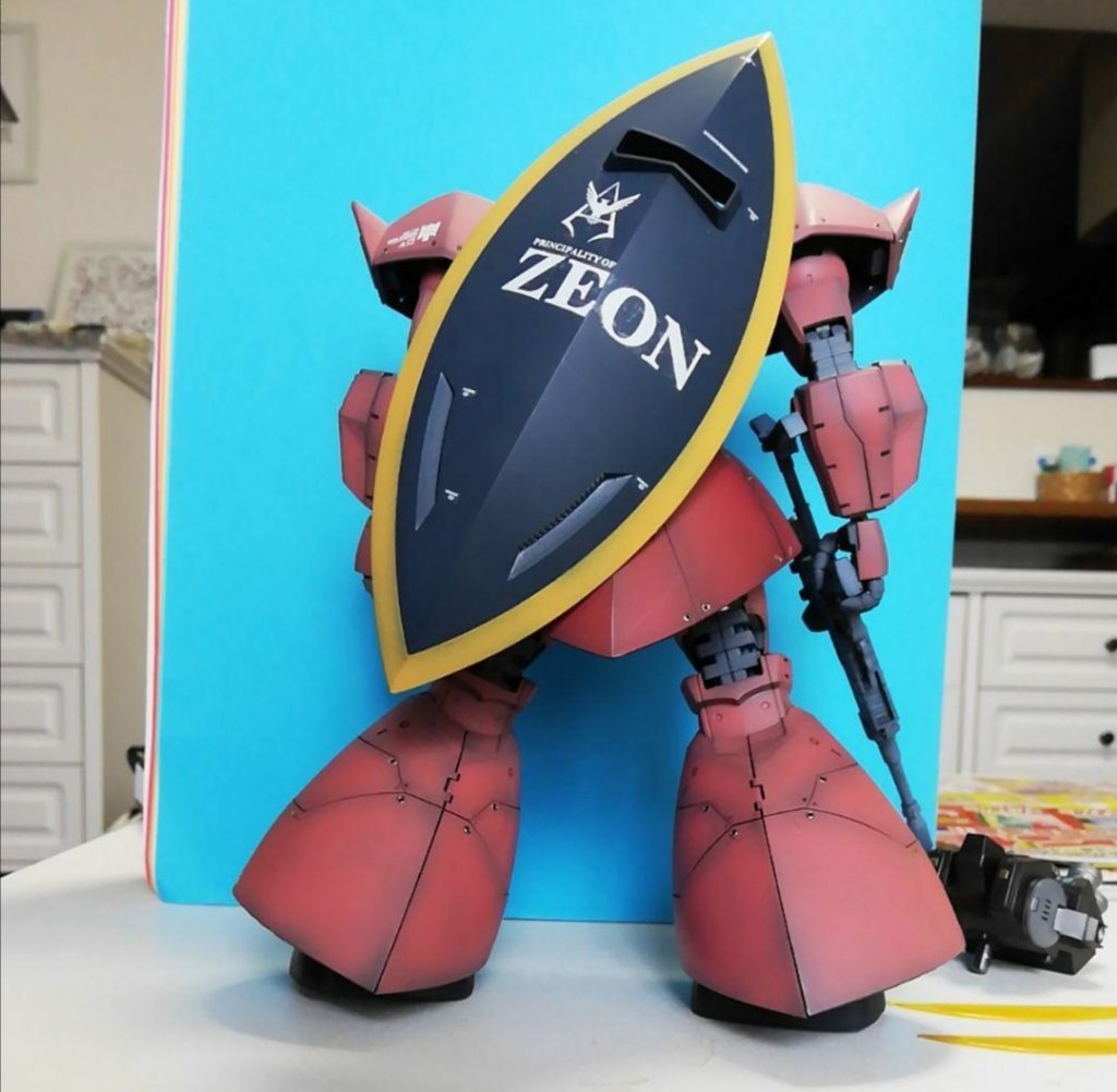 MG シャア専用ゲルググ–4枚目/制作者：しんさん