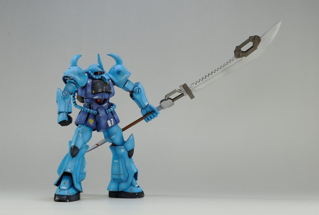 最近ジオンが続きますが、そういう時も人間あります。