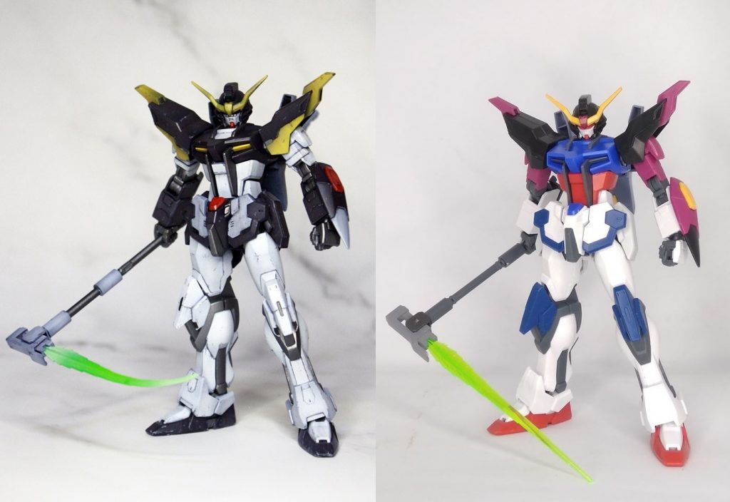 ガンダムデスストライク–3枚目/制作者：Moki Plamo