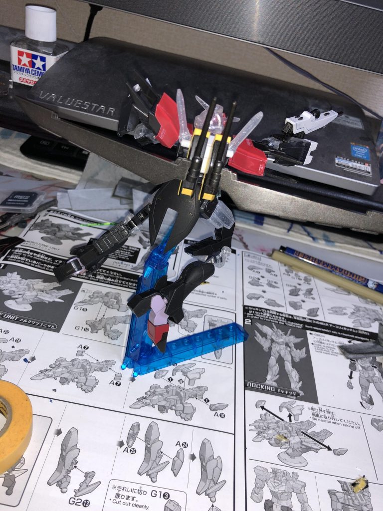 後ろから見ると、ヘタクソさがわかります