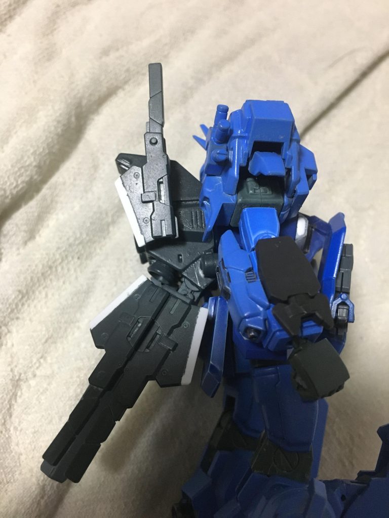 背中の六丁はこんな感じに左右三丁ずつ