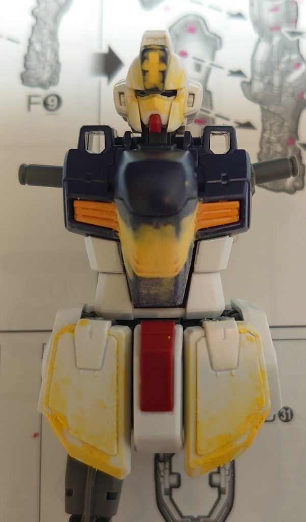 顔&胸部&フロントアーマー形状変更