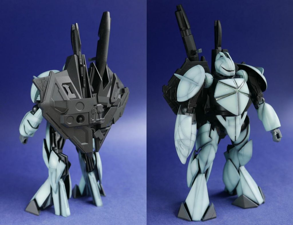 改造しようと思ってあちこちを切っちゃったけど挫折し、修理して結局は普通に作るという、遠回り素組み。割と元通りになったと思う。