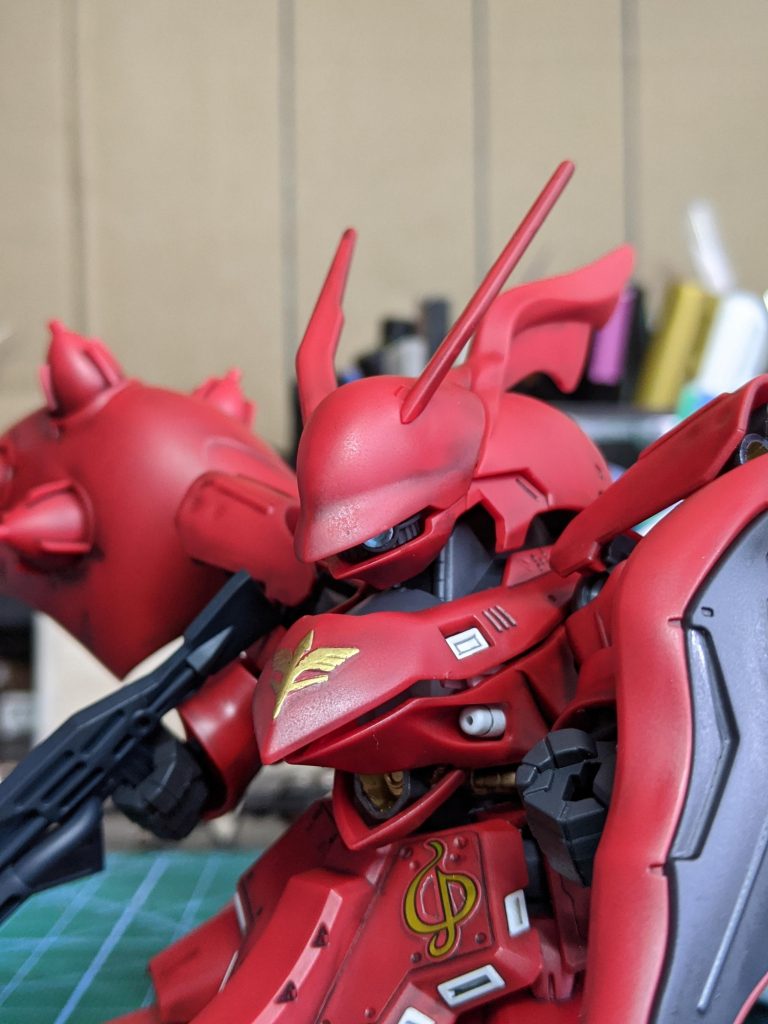 つや消し。これもこれで。