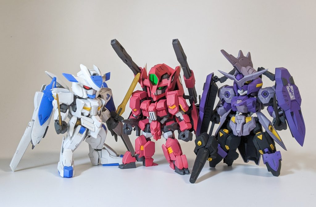 鉄血の機体がついに3種になりました！